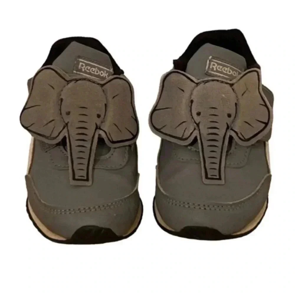 Reebok Retro Baby Gray Elephant Shoes Sneakers